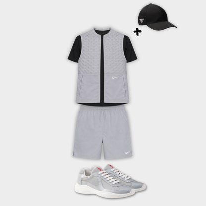 Outfit Therma Fit Gris + Casquette Offerte