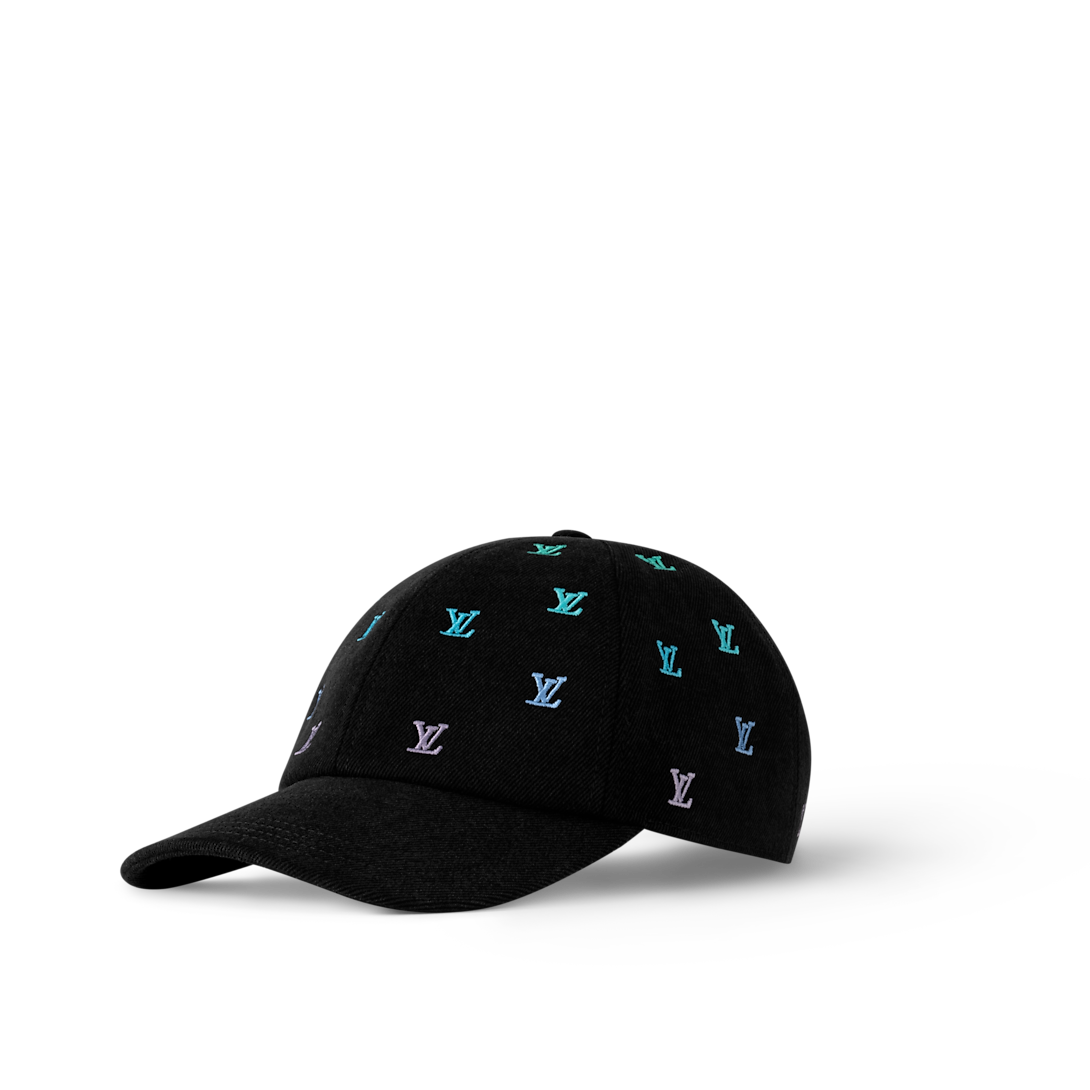 Casquette L°V Blason Shading Denim