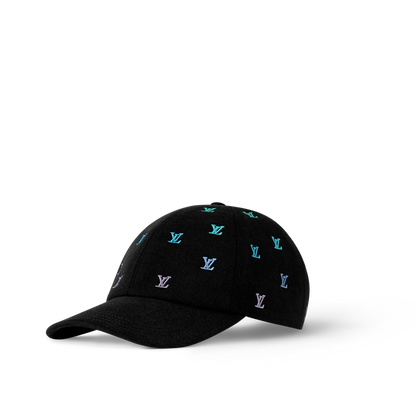Casquette L°V Blason Shading Denim