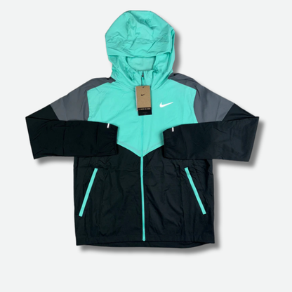 Ensemble survêtement running Bleu turquoise
