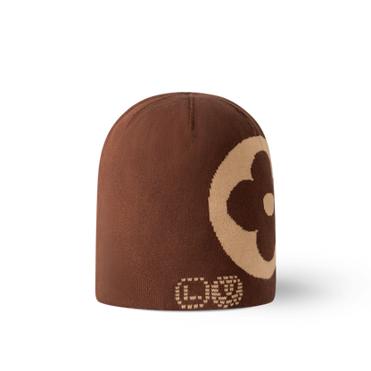 Bonnet L°V Fit Monogram Marron