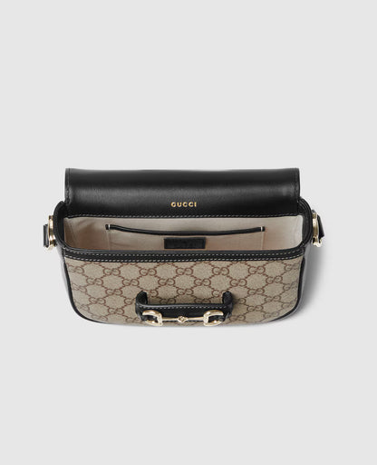 Sac à épaule GUCC° Horsebit 1955 Soft petit format - #4