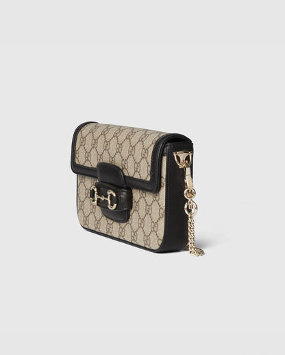 Sac à épaule GUCC° Horsebit 1955 Soft petit format - #2