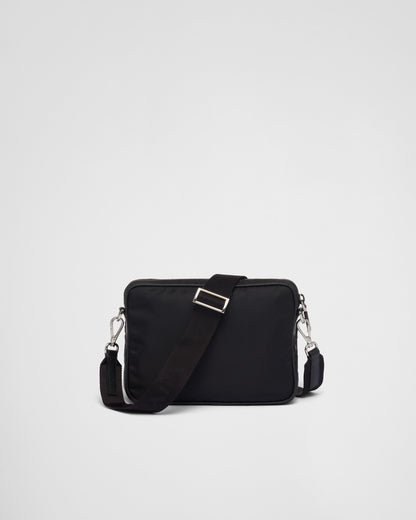 Sac porté épaule en Re-Nylon et cuir Saffiano - #8