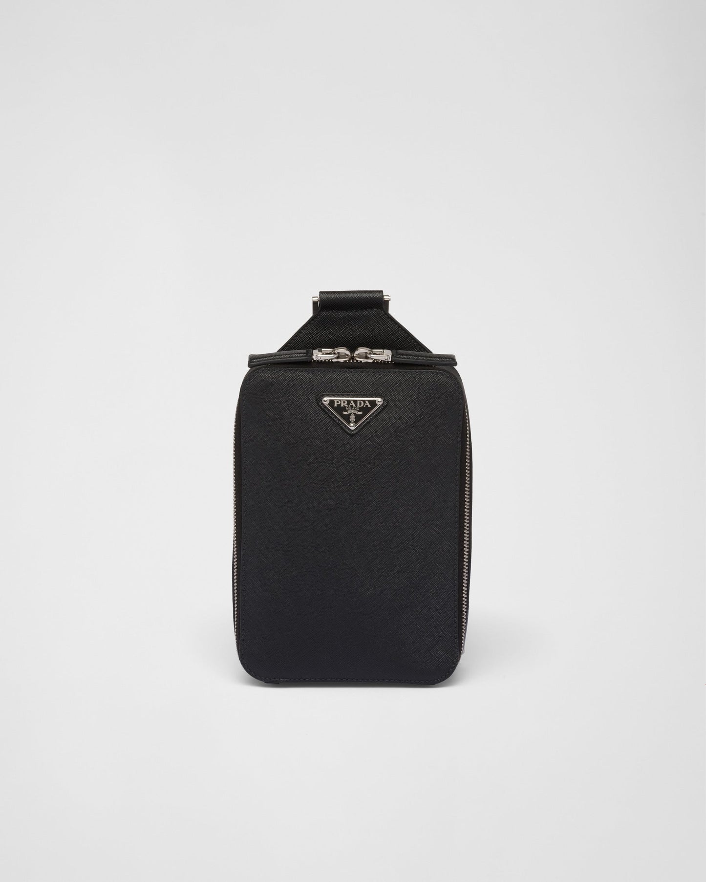 Sac PRDA Brique en cuir Saffiano - #3