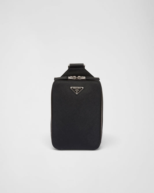 Sac PRDA Brique en cuir Saffiano - #3