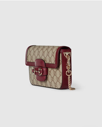 Sac à épaule GUCC° Horsebit 1955 Soft petit format - #1