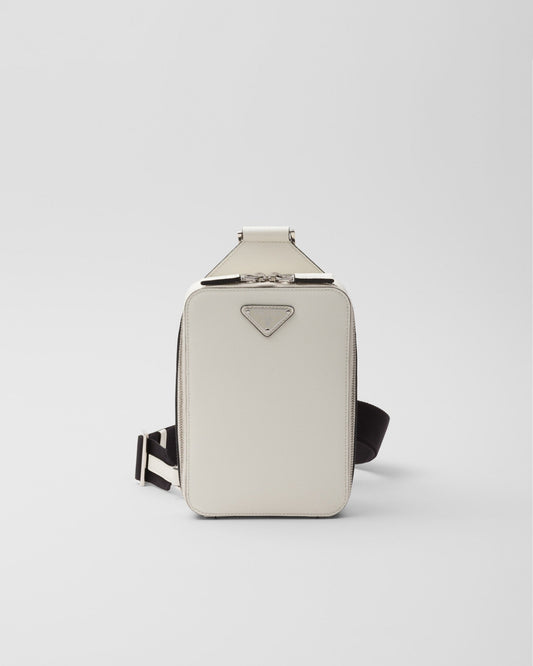 Sac PRDA Brique en cuir Saffiano - #1