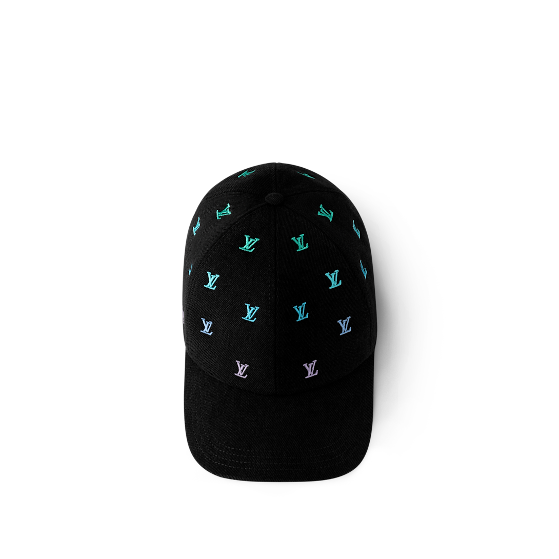 Casquette L°V Blason Shading Denim