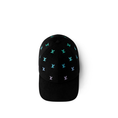 Casquette L°V Blason Shading Denim