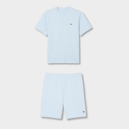 Ensemble short/t-shirt Lac*ste Bleu pâle