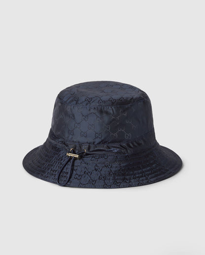 Chapeau bob réversible en nylon GG - GUCC° casquette (3)