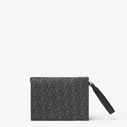 Pochette F°NDI Diagonal
Pochette en tissu gris