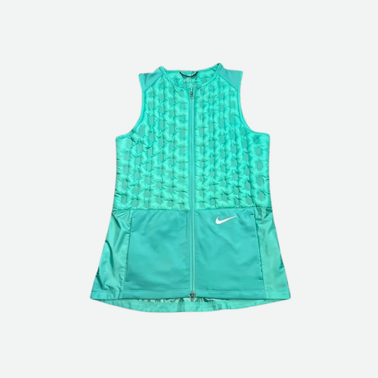 Veste sans manche N running bleu turquoise