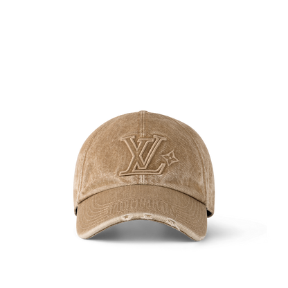 Casquette L°V Denim Washed - CASQUETTES