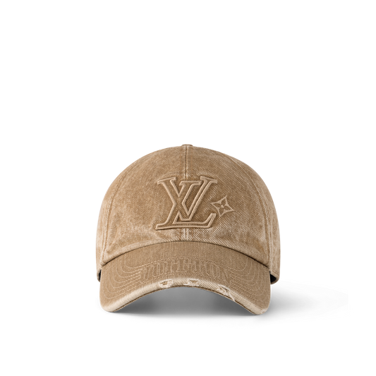 Casquette L°V Denim Washed - CASQUETTES