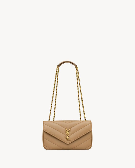 LOULOU SMALL EN CUIR MATELASSÉ - Y°SL