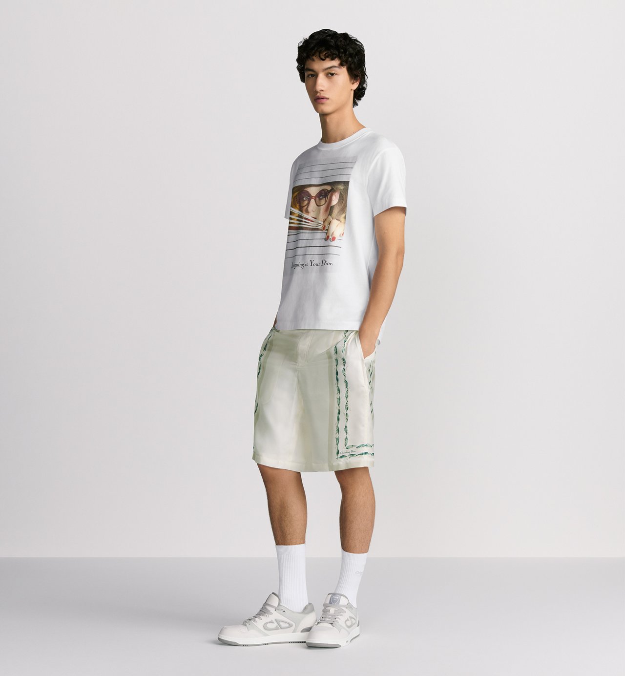 T-shirt imprimé DI°R Heritage, coupe regular - DI°R T
