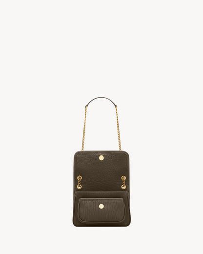 MINI NIKI EN CUIR D'AGNEAU GRAINÉ - Y°SL