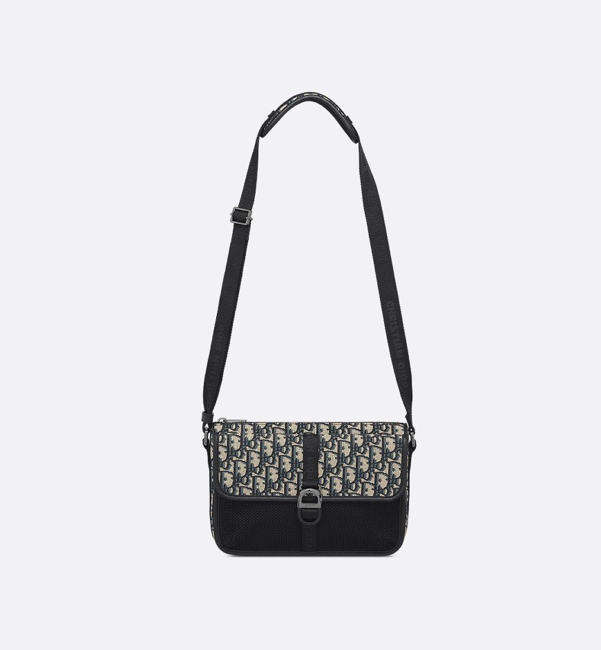 Sac bandoulière DI°R 8 Noir et Beige