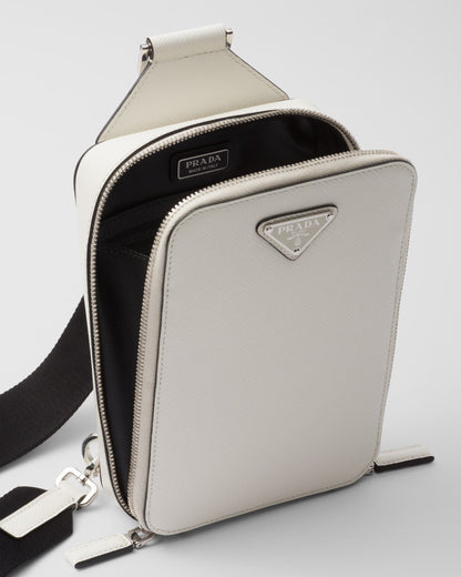 Sac PRDA Brique en cuir Saffiano - #1