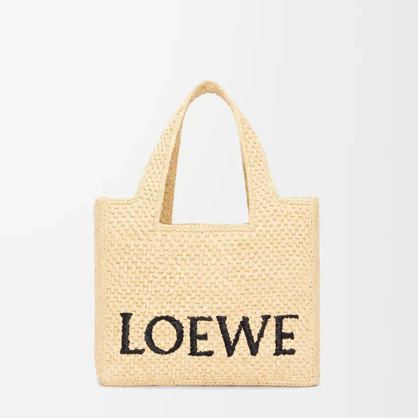 L°EWE - Font Tote Petit en raphia