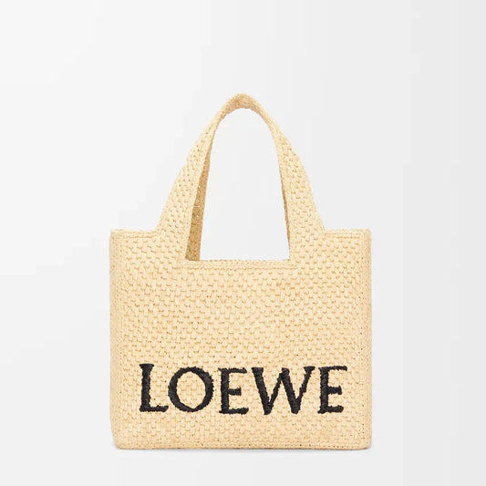 L°EWE - Font Tote Petit en raphia