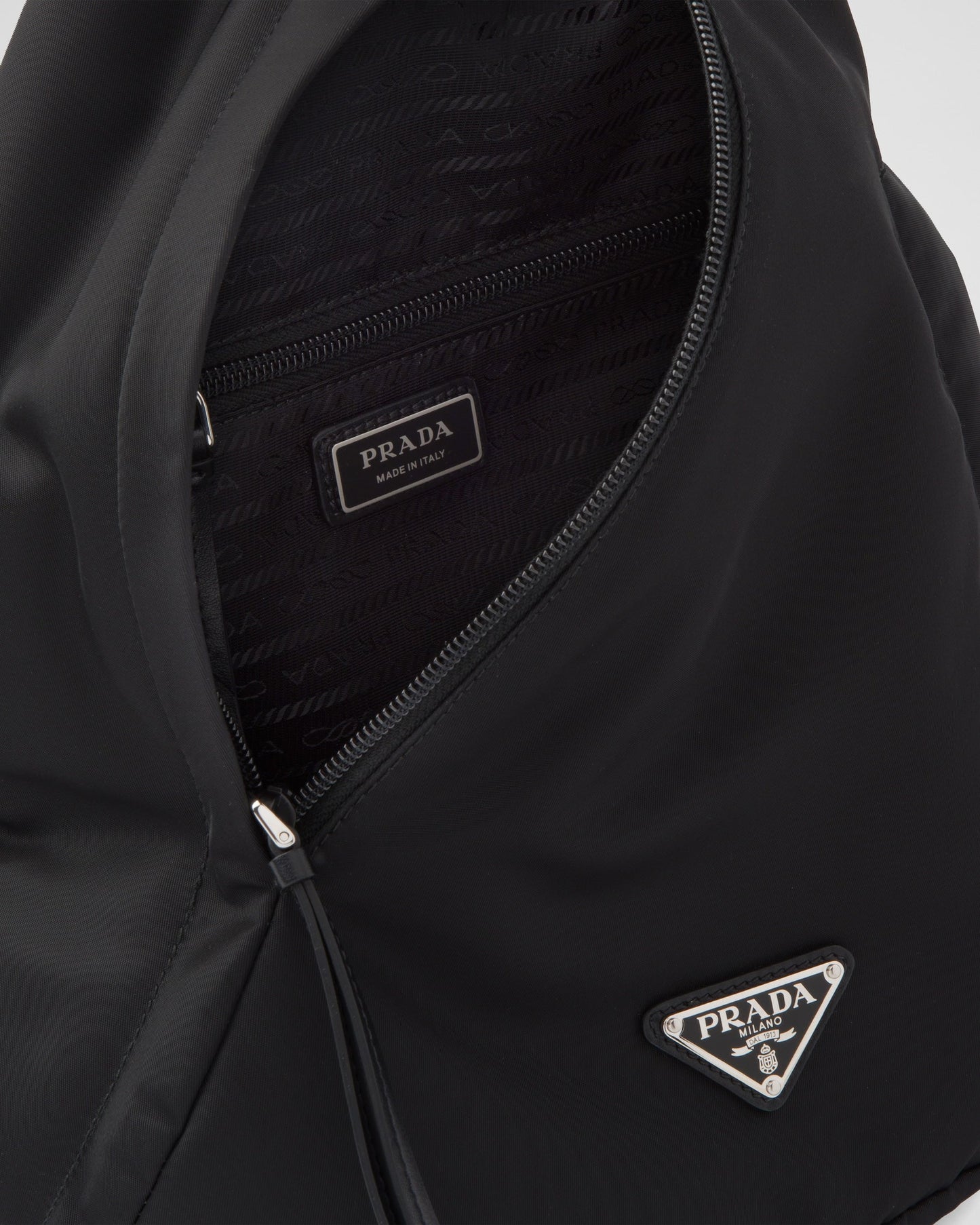 Sac à dos en Re-Nylon et cuir - #1