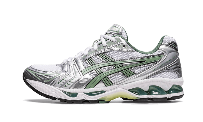 AS°CS® Gel-Kayano 14 White Pure Silver Slate Grey