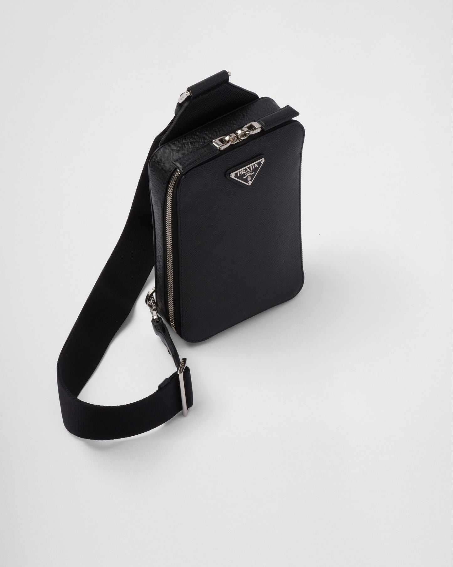Sac PRDA Brique en cuir Saffiano - #3
