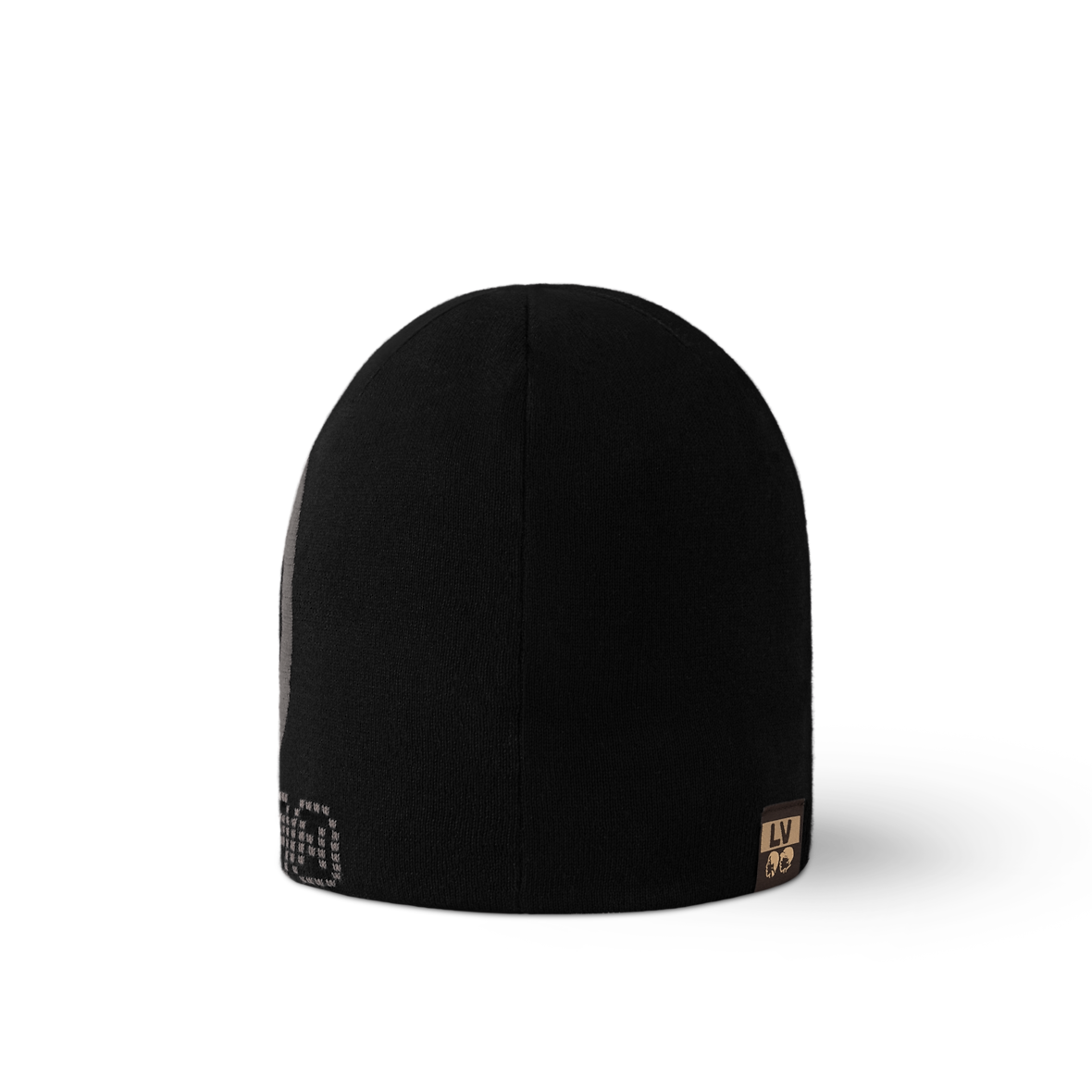 Bonnet et Écharpe L°V Fit Monogram Noir