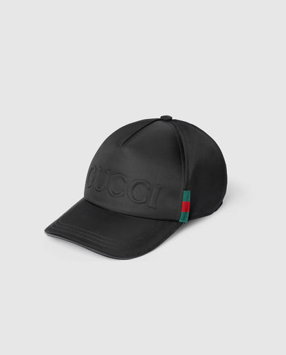 Casquette de baseball en nylon avec logo GUCC°