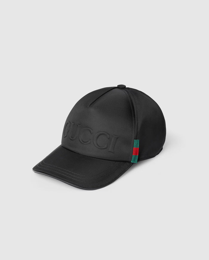 Casquette de baseball en nylon avec logo GUCC°