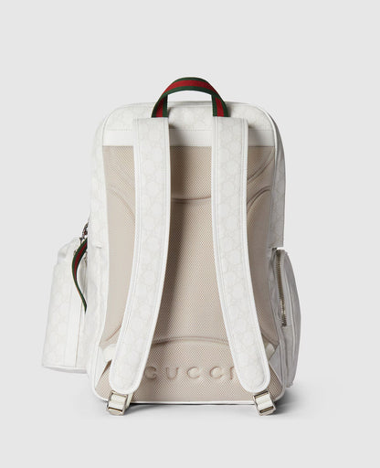 Sac à dos avec détail bande Web grand format