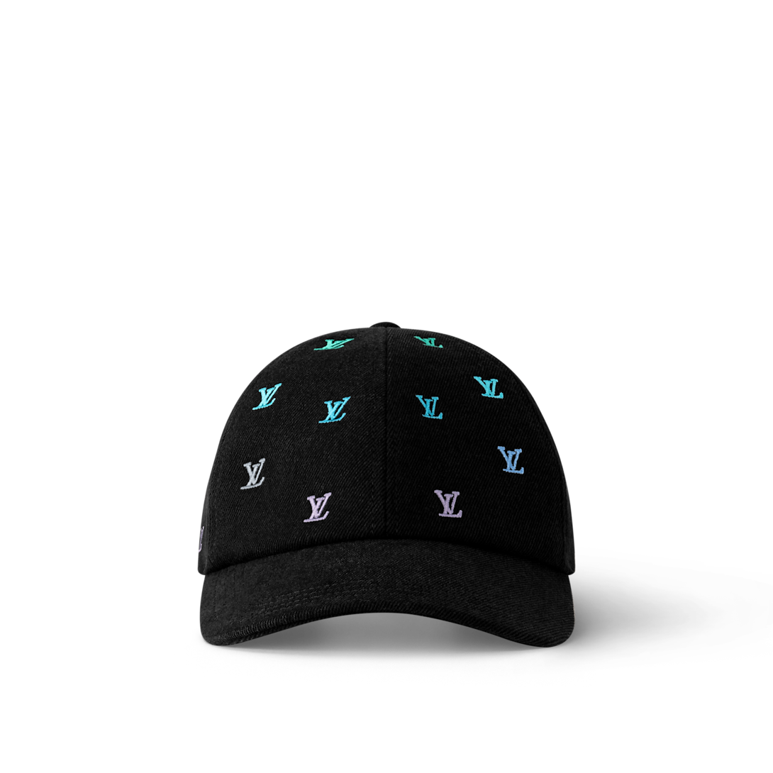 Casquette L°V Blason Shading Denim