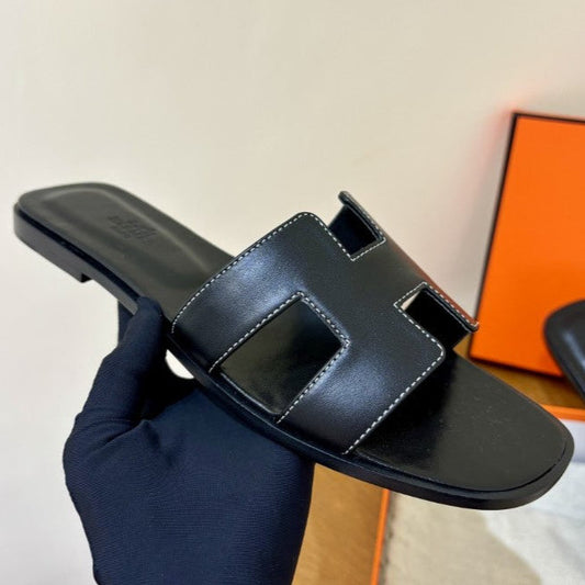 HERM°S - Claquettes Noir
