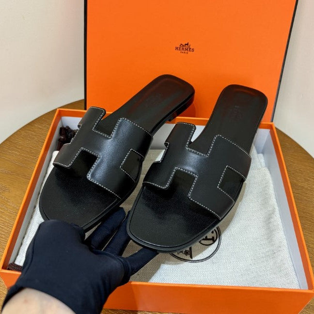HERM°S - Claquettes Noir