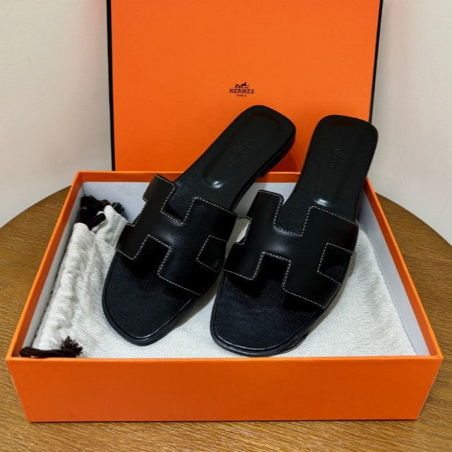 HERM°S - Claquettes Noir