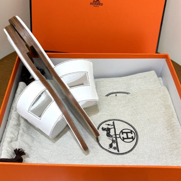 HERM°S - Claquettes Blanc
