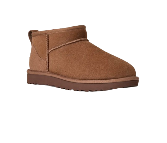 U°G Femme Botte Classic Ultra Mini Marron