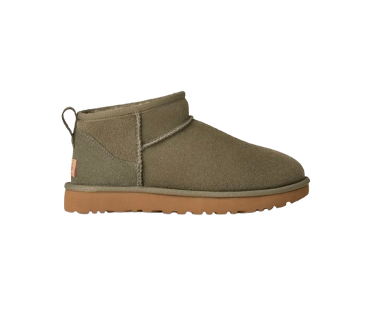 U°G Femme Botte Classic Ultra Mini Vert