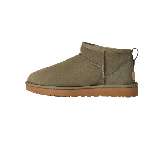 U°G Femme Botte Classic Ultra Mini Vert