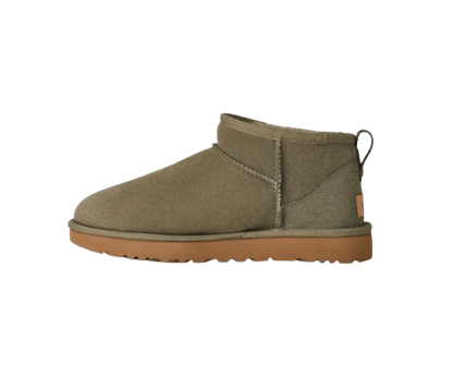 U°G Femme Botte Classic Ultra Mini Vert