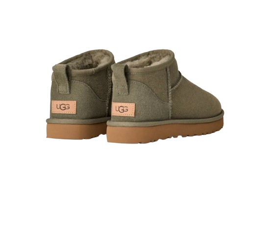U°G Femme Botte Classic Ultra Mini Vert