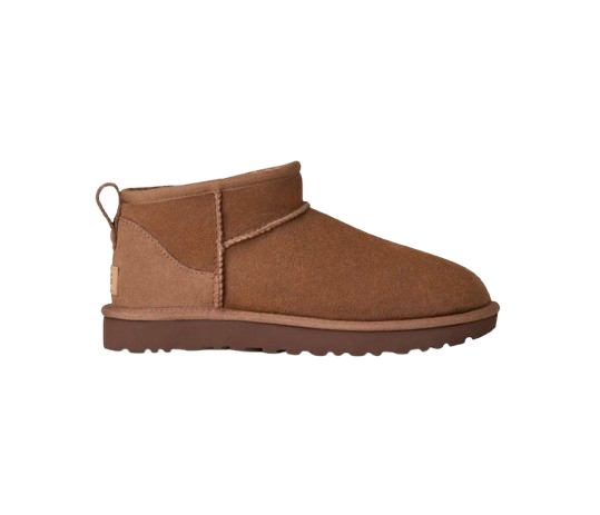 U°G Femme Botte Classic Ultra Mini Marron