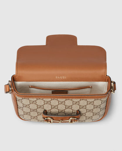Sac à épaule GUCC° Horsebit 1955 Soft petit format - #3