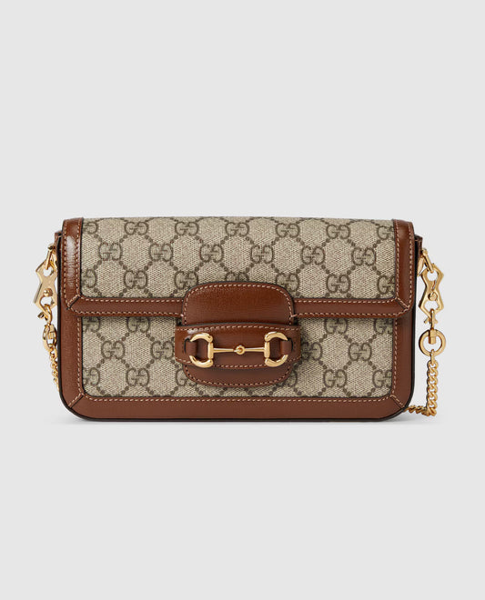 Sac à épaule GUCC° Horsebit 1955 petit format