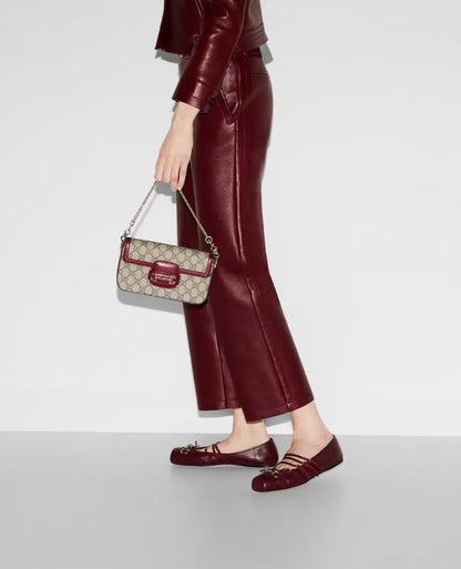 Sac à épaule GUCC° Horsebit 1955 Soft petit format - #1