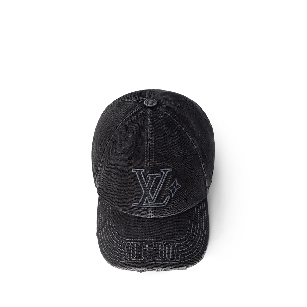 Casquette L°V Denim Washed - CASQUETTES (2)