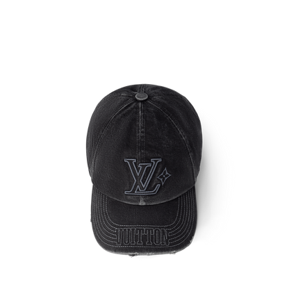 Casquette L°V Denim Washed - CASQUETTES (2)